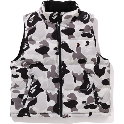 ABC CAMO REVERSIBLE DOWN VEST LADIES