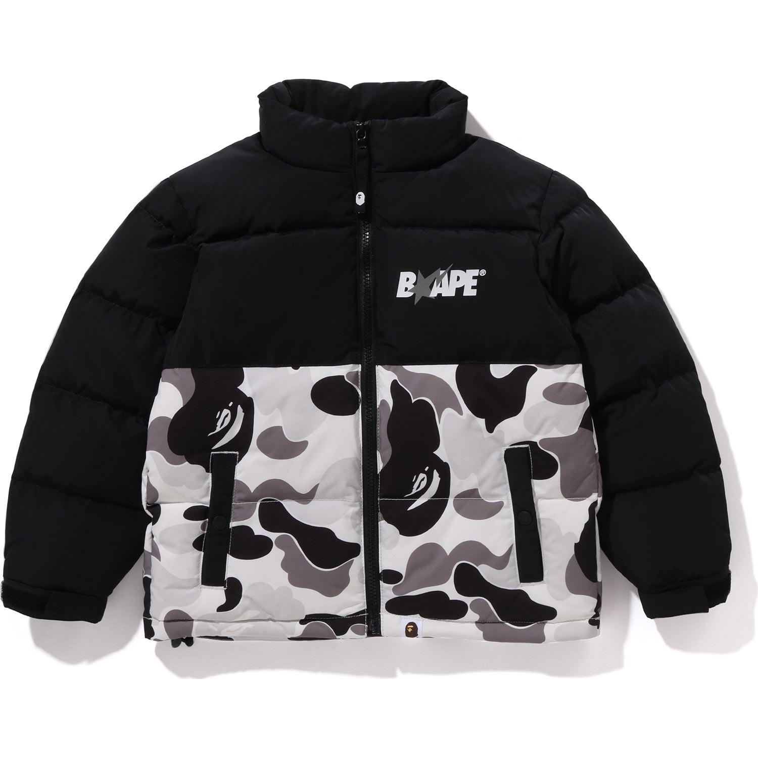 Bape camo down jacket hotsell