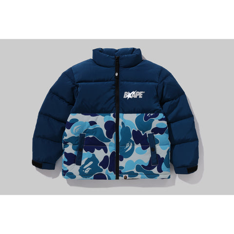 ABC CAMO DOWN JACKET KIDS | us.bape.com