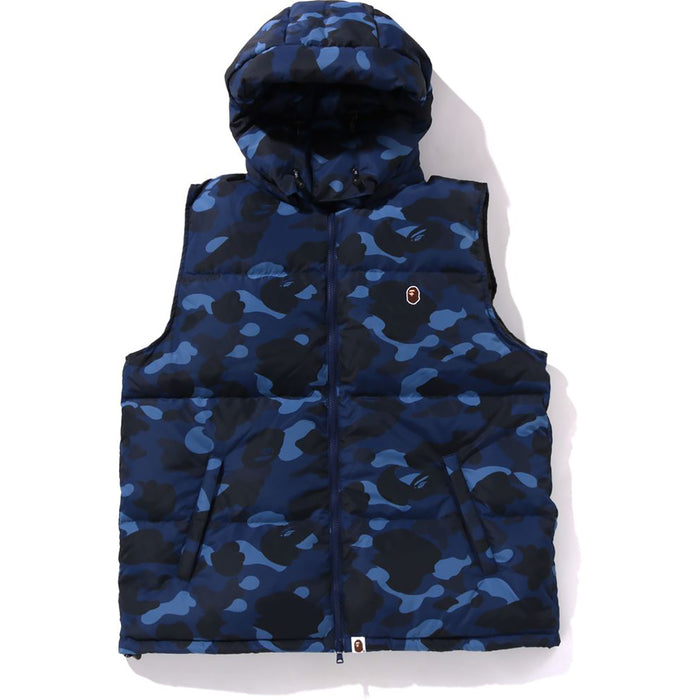 COLOR CAMO DOWN VEST MENS