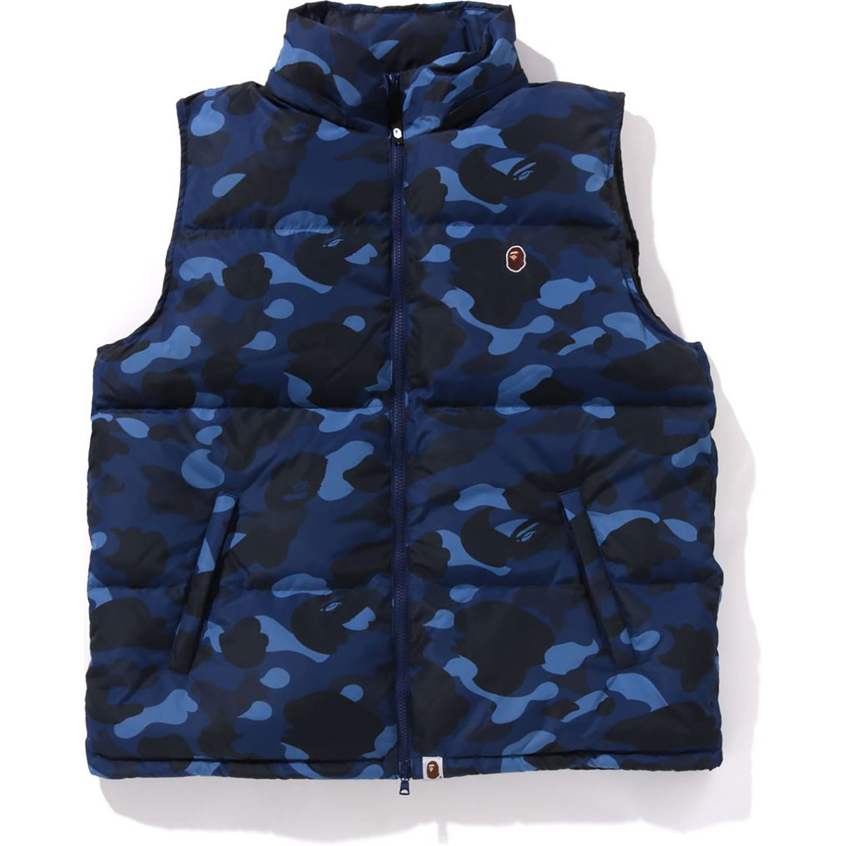 COLOR CAMO DOWN VEST MENS