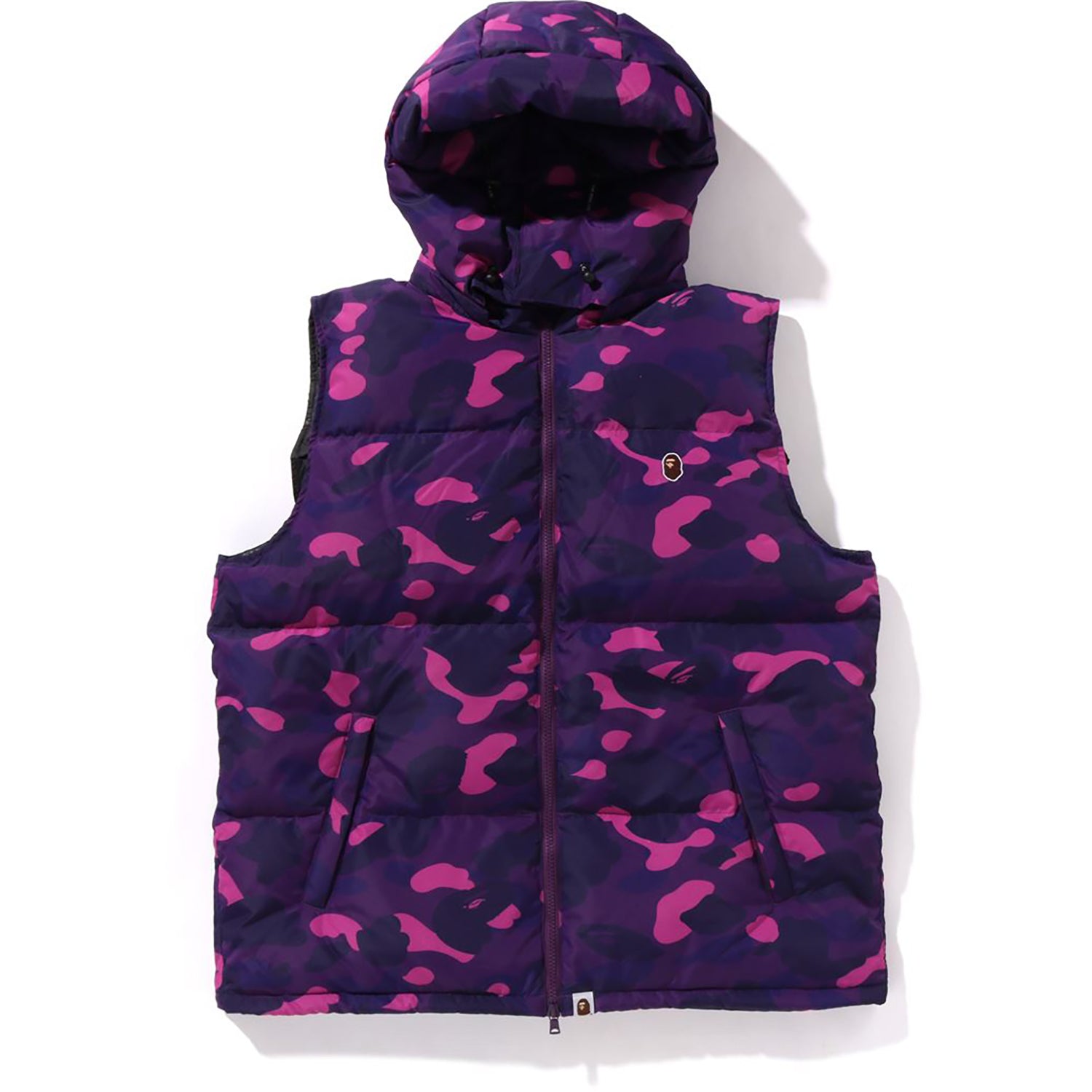 Camo puffy vest online