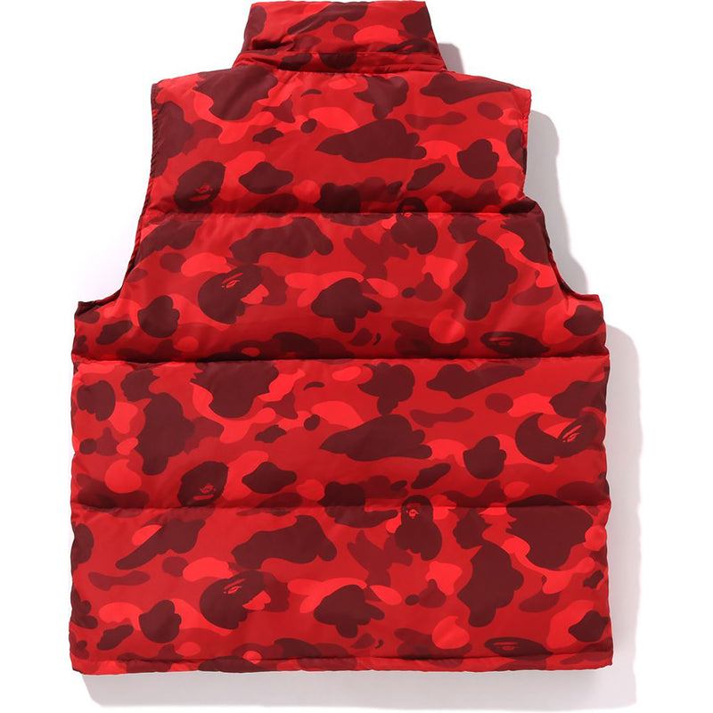 COLOR CAMO DOWN VEST MENS