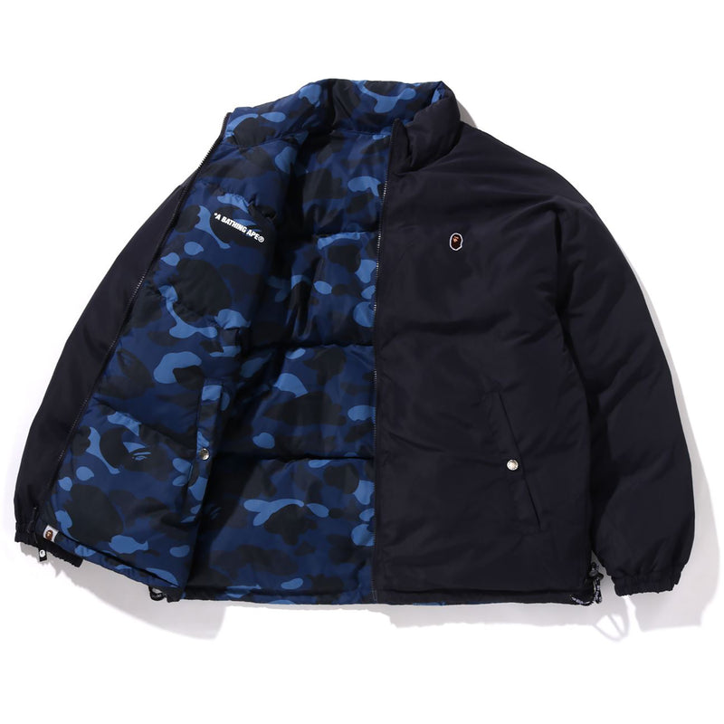 COLOR CAMO REVERSIBLE DOWN JACKET MENS