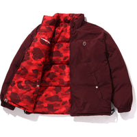 COLOR CAMO REVERSIBLE DOWN JACKET MENS