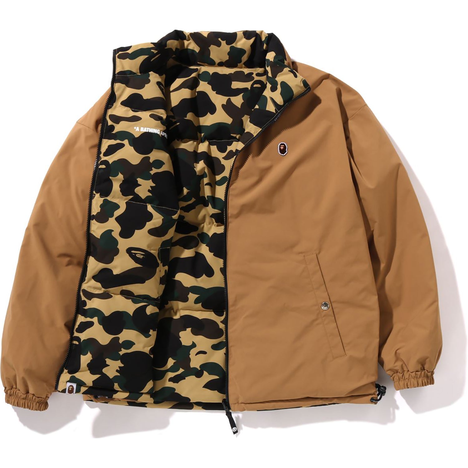 Bape 1st camo down jacket deals