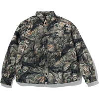 TREE EDGE CAMO DOWN SHIRT JACKET MENS