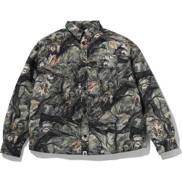 TREE EDGE CAMO DOWN SHIRT JACKET MENS