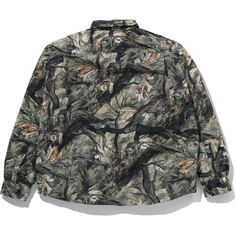 TREE EDGE CAMO DOWN SHIRT JACKET MENS