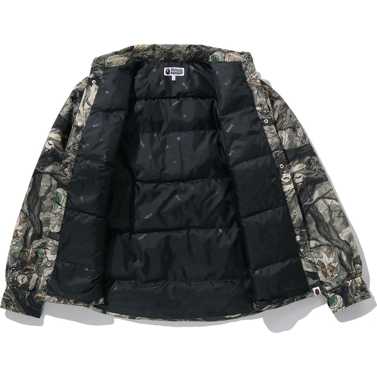 TREE EDGE CAMO DOWN SHIRT JACKET MENS