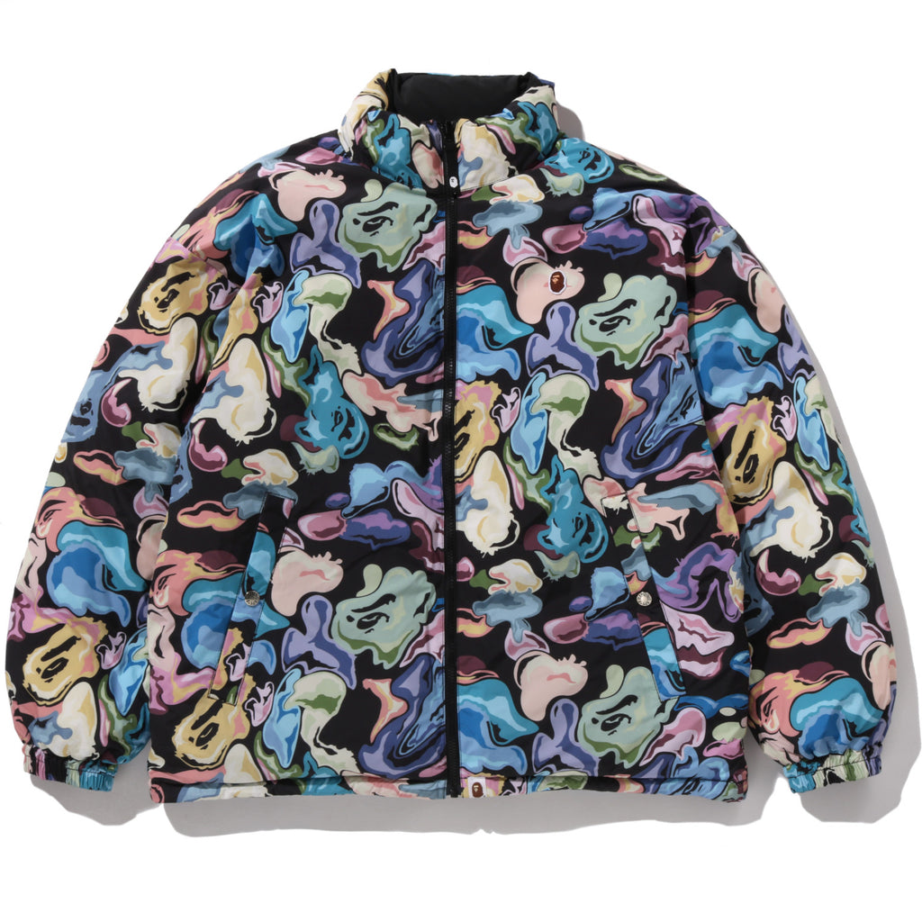 ART CAMO REVERSIBLE DOWN JACKET MENS