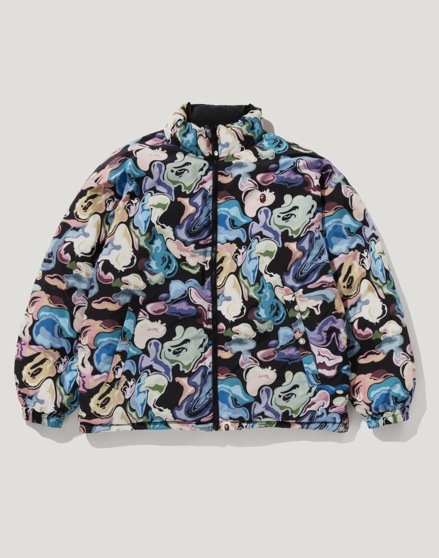 ART CAMO REVERSIBLE DOWN JACKET MENS