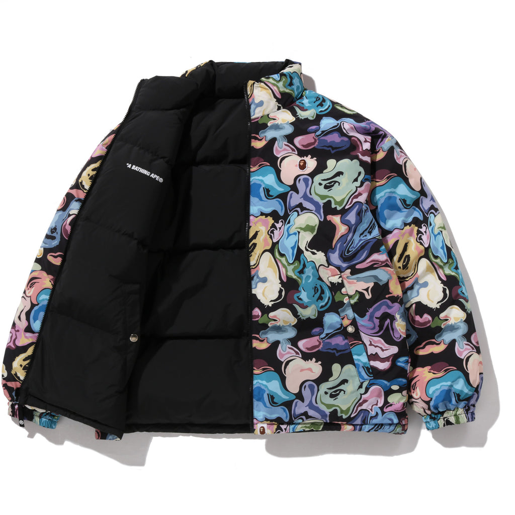 ART CAMO REVERSIBLE DOWN JACKET MENS