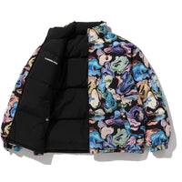 ART CAMO REVERSIBLE DOWN JACKET MENS