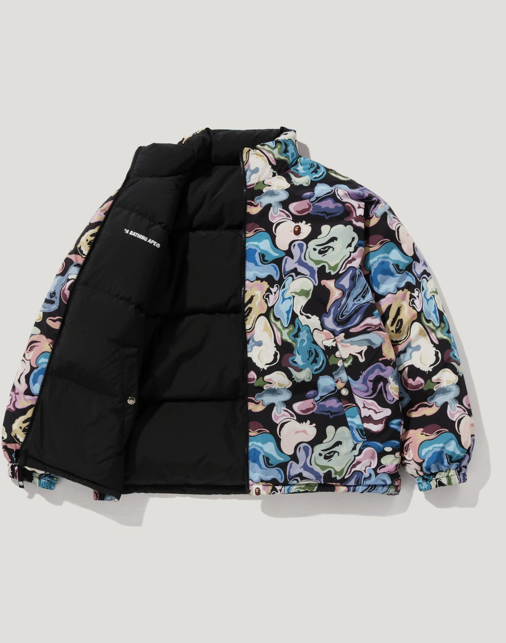 ART CAMO REVERSIBLE DOWN JACKET MENS