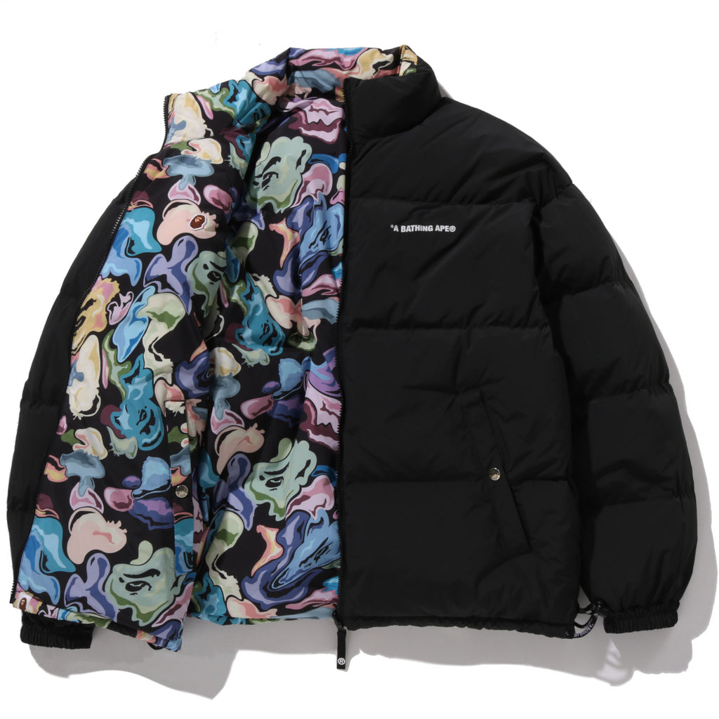 ART CAMO REVERSIBLE DOWN JACKET MENS