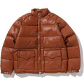 LEATHER CLASSIC DOWN JACKET MENS