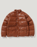 LEATHER CLASSIC DOWN JACKET MENS