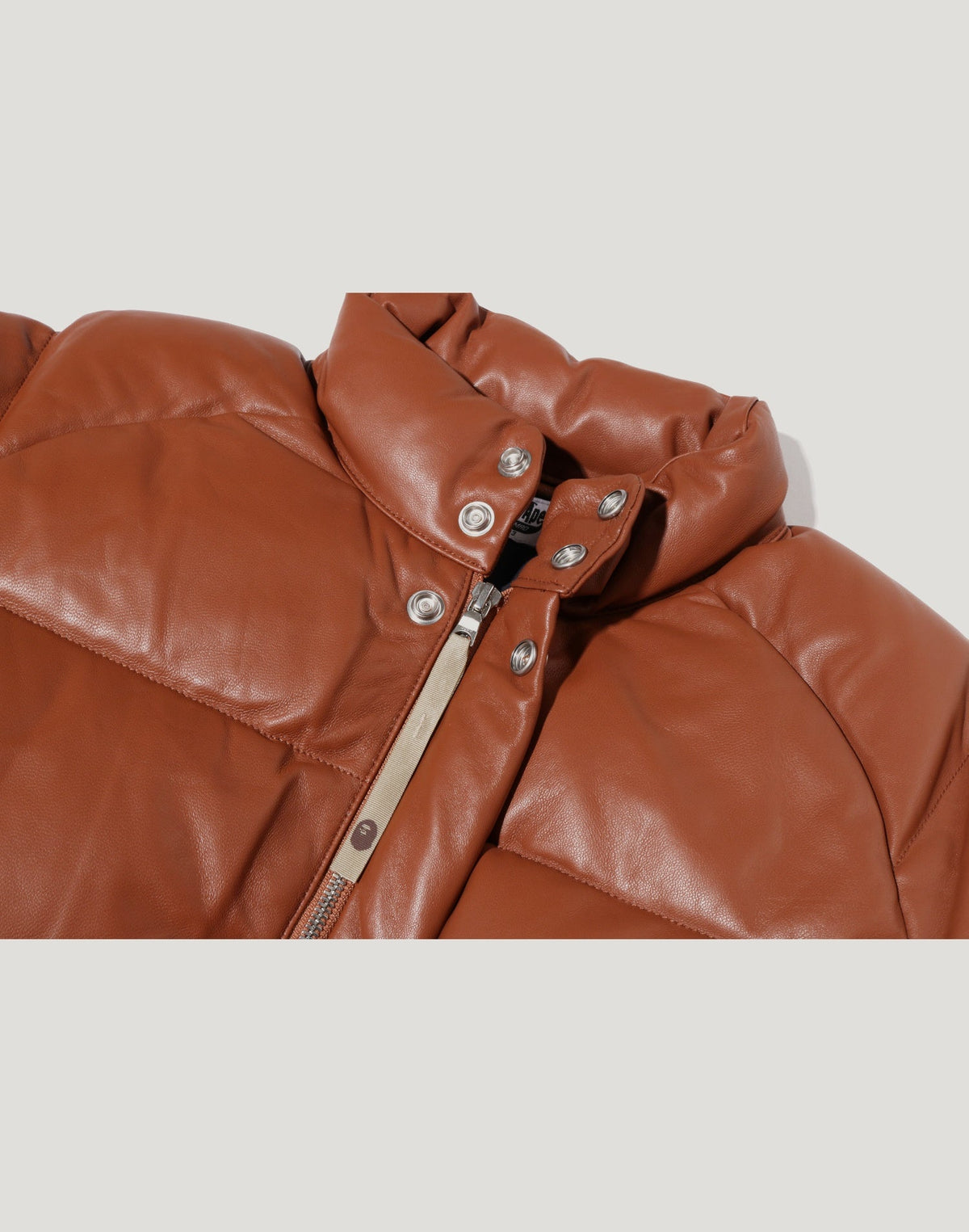 LEATHER CLASSIC DOWN JACKET MENS