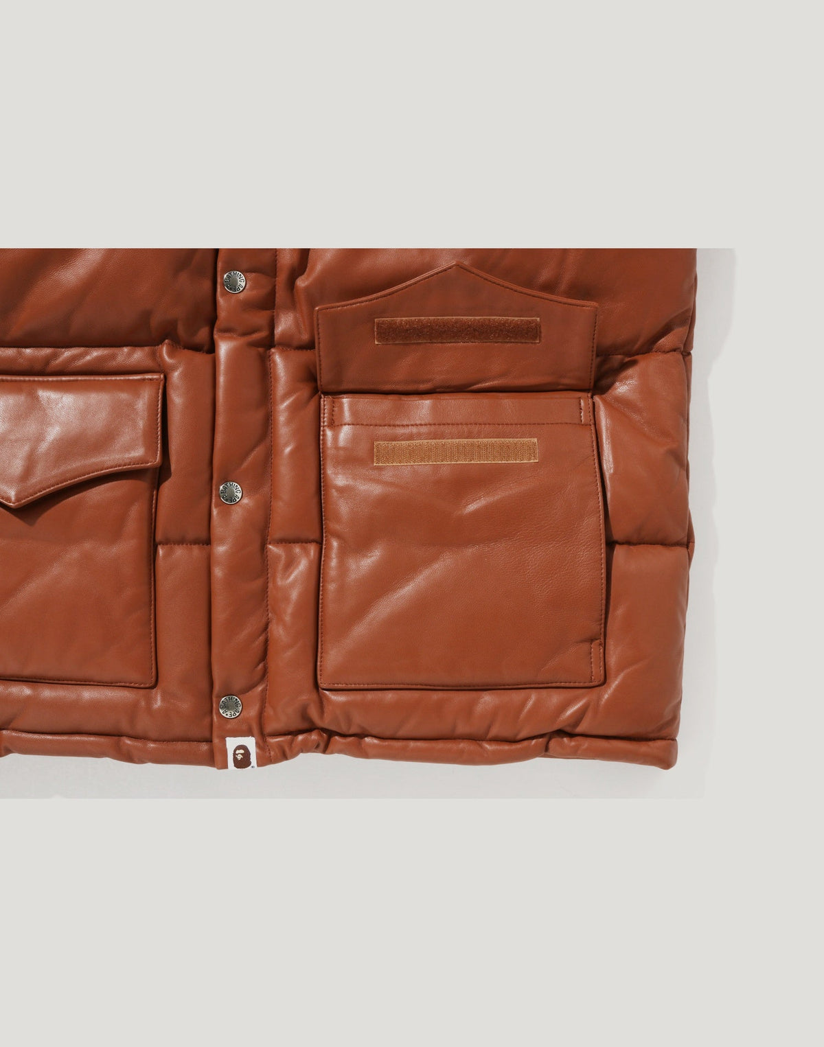 LEATHER CLASSIC DOWN JACKET MENS