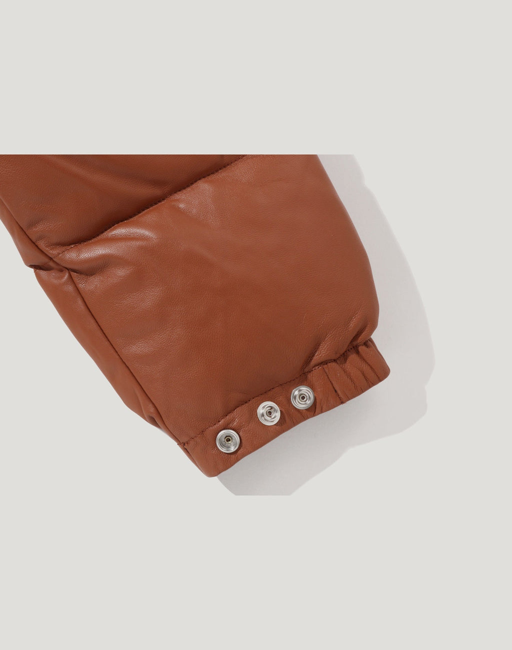 LEATHER CLASSIC DOWN JACKET MENS