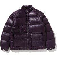 LEATHER CLASSIC DOWN JACKET MENS