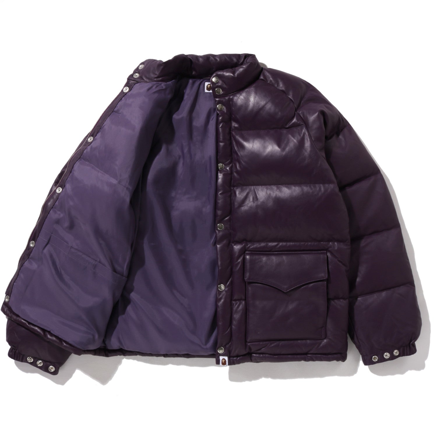LEATHER CLASSIC DOWN JACKET MENS