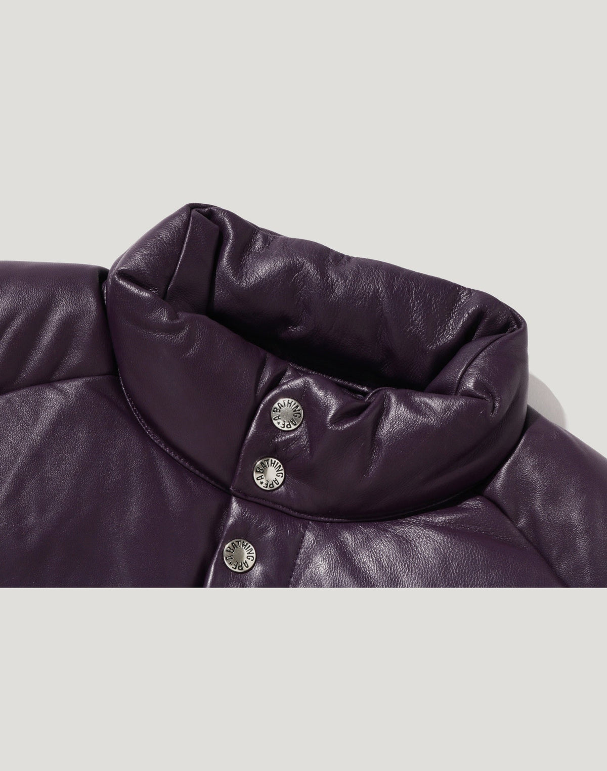 LEATHER CLASSIC DOWN JACKET MENS