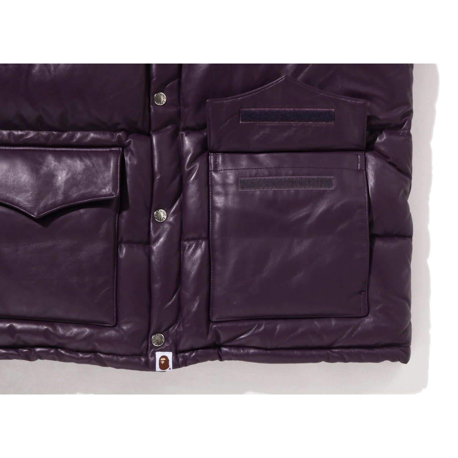 LEATHER CLASSIC DOWN JACKET MENS