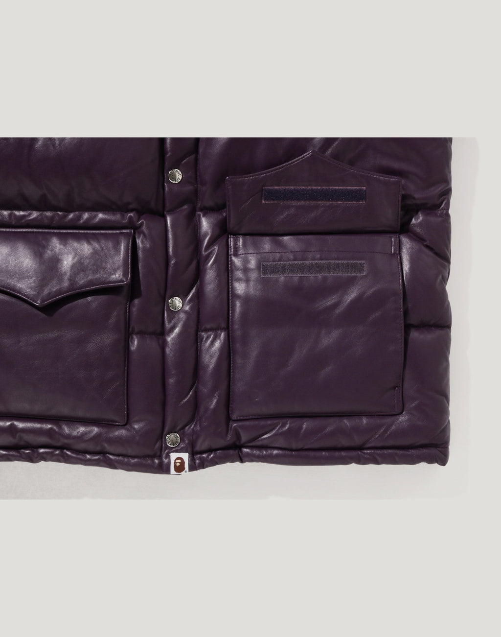 LEATHER CLASSIC DOWN JACKET MENS