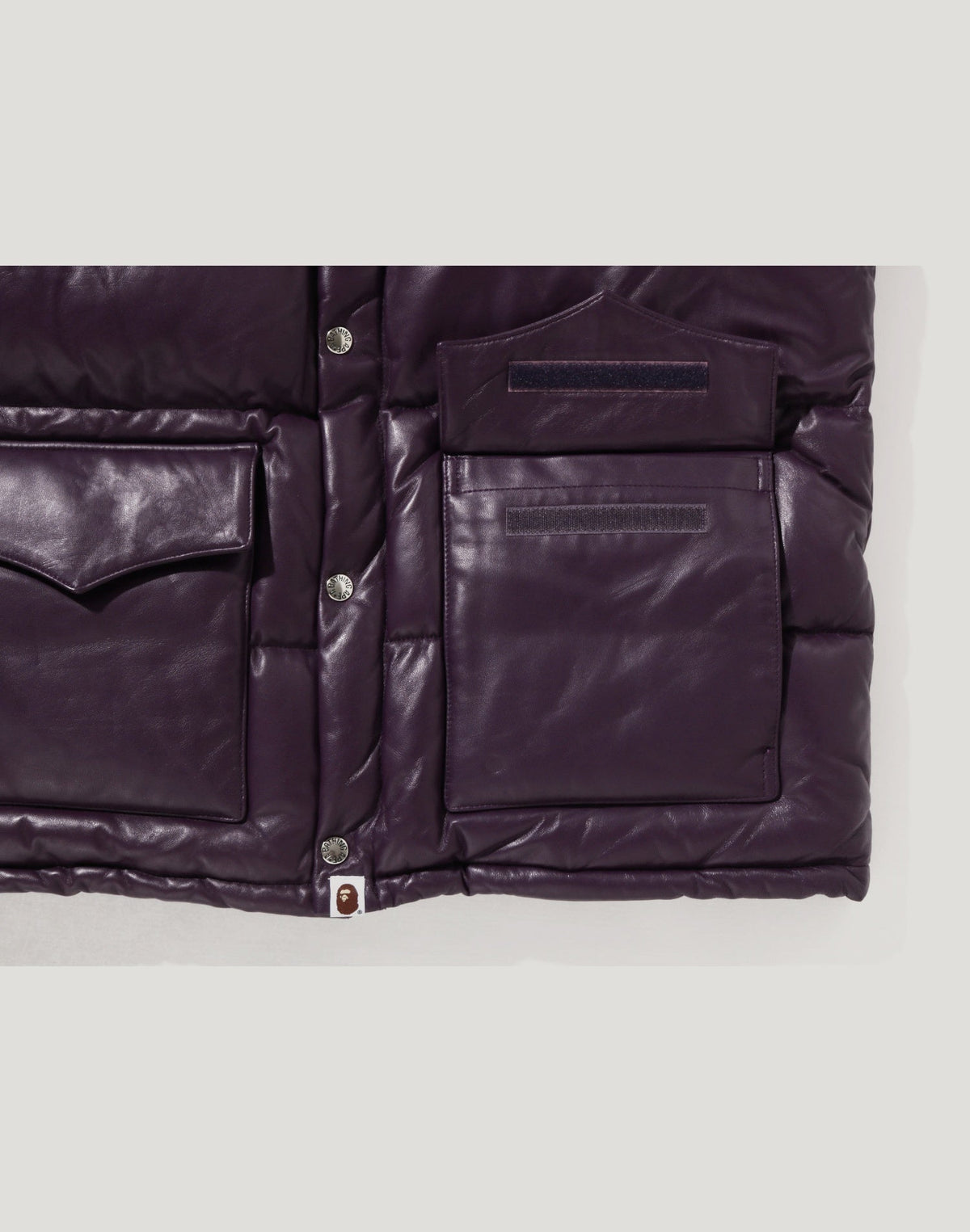LEATHER CLASSIC DOWN JACKET MENS