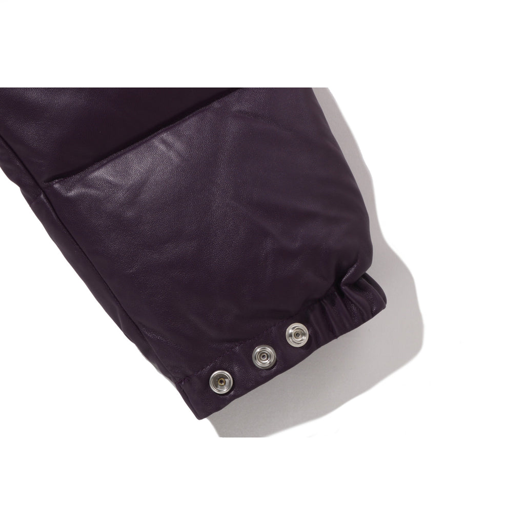 LEATHER CLASSIC DOWN JACKET MENS