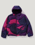 MEGA COLOR CAMO QUILTED DOWN JACKET MENS