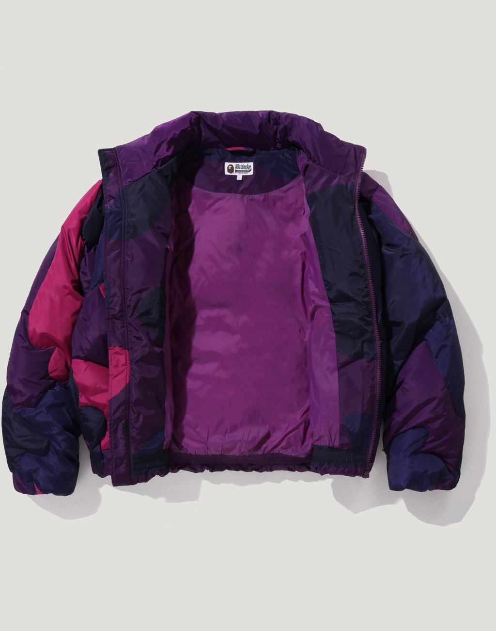 MEGA COLOR CAMO QUILTED DOWN JACKET MENS