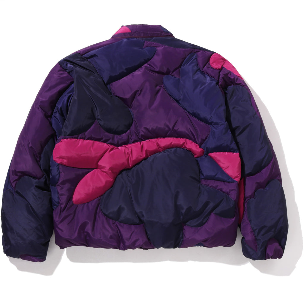 MEGA COLOR CAMO QUILTED DOWN JACKET MENS
