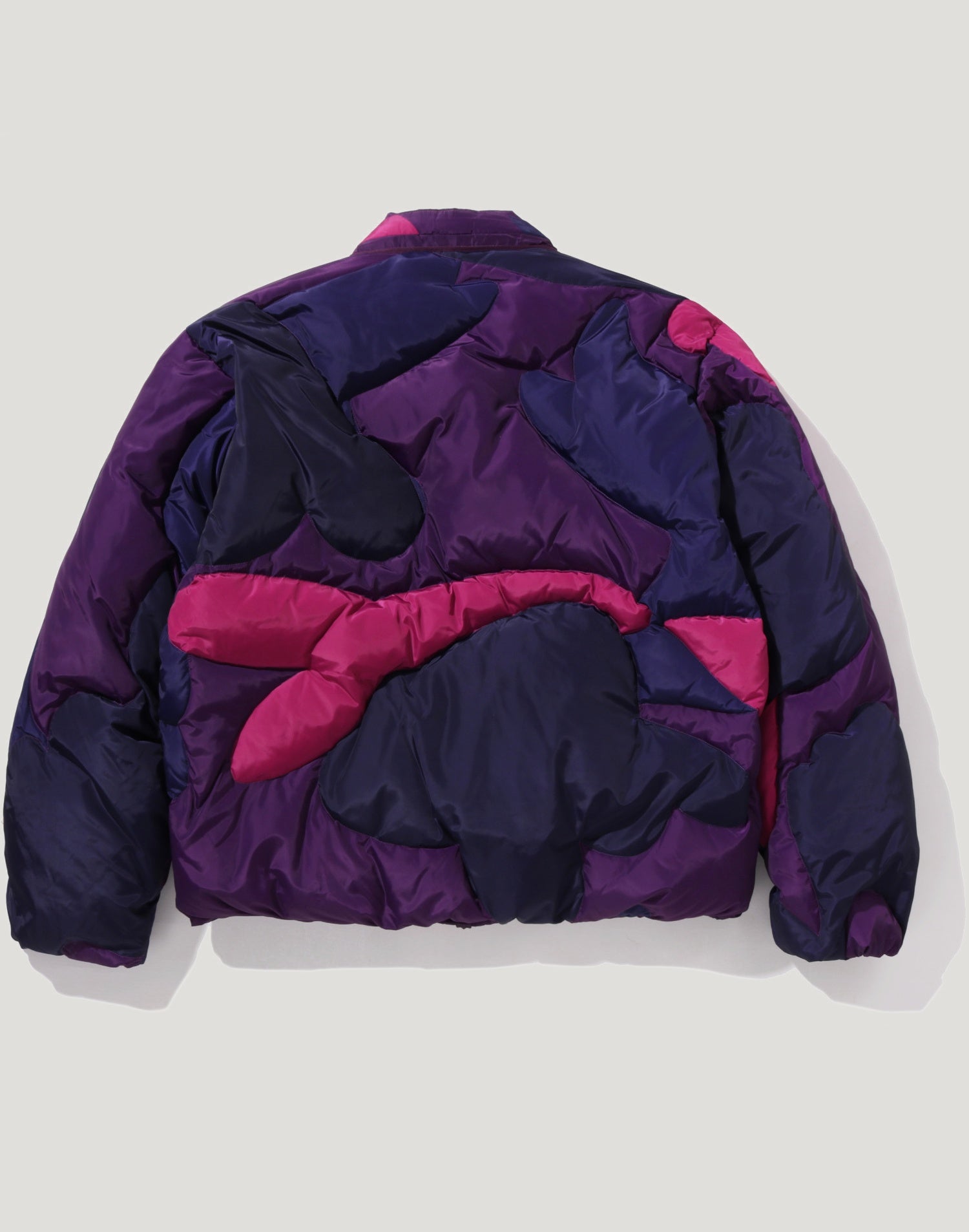 MEGA COLOR CAMO QUILTED DOWN JACKET MENS