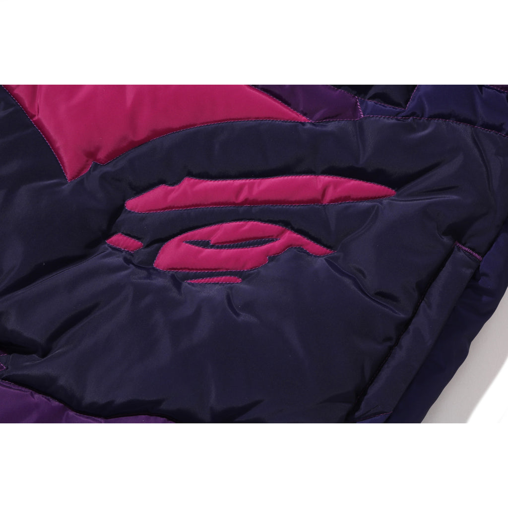 MEGA COLOR CAMO QUILTED DOWN JACKET MENS