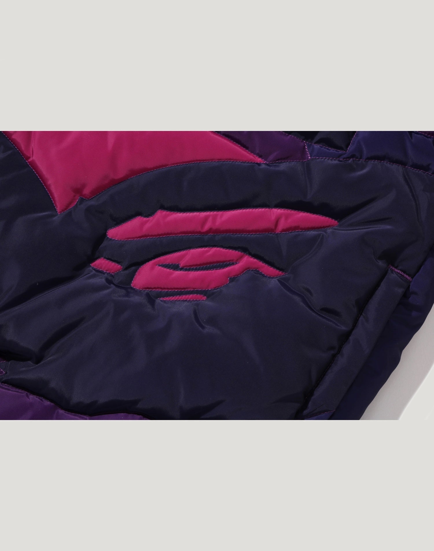 MEGA COLOR CAMO QUILTED DOWN JACKET MENS