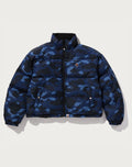 COLOR CAMO REVERSIBLE DOWN JACKET LADIES