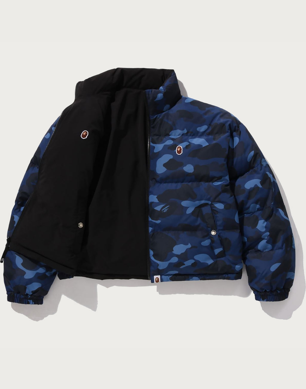 COLOR CAMO REVERSIBLE DOWN JACKET LADIES