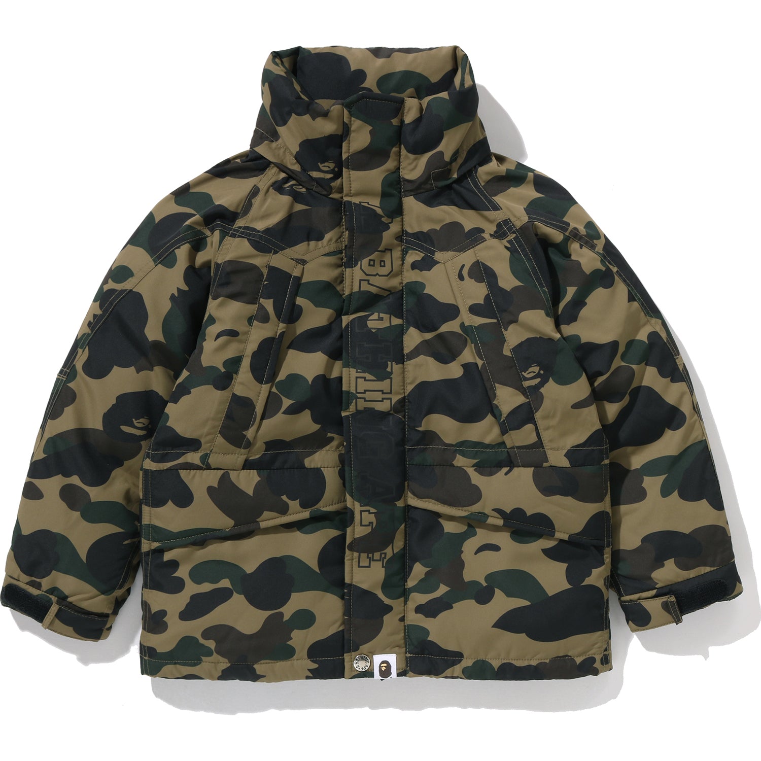 1ST CAMO SNOWBOARD DOWN JACKET KIDS – us.bape.com