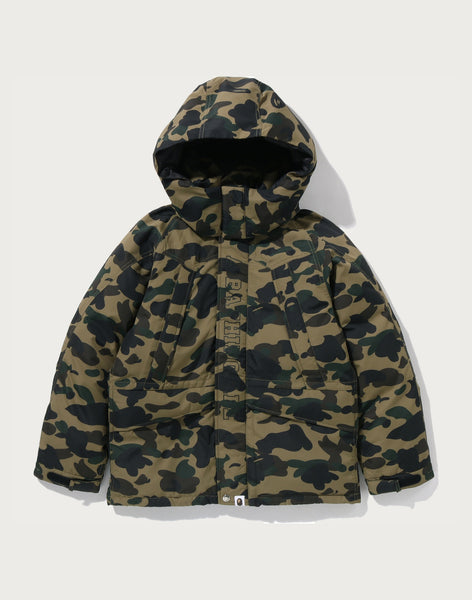 1ST CAMO SNOWBOARD DOWN JACKET JR KIDS – us.bape.com