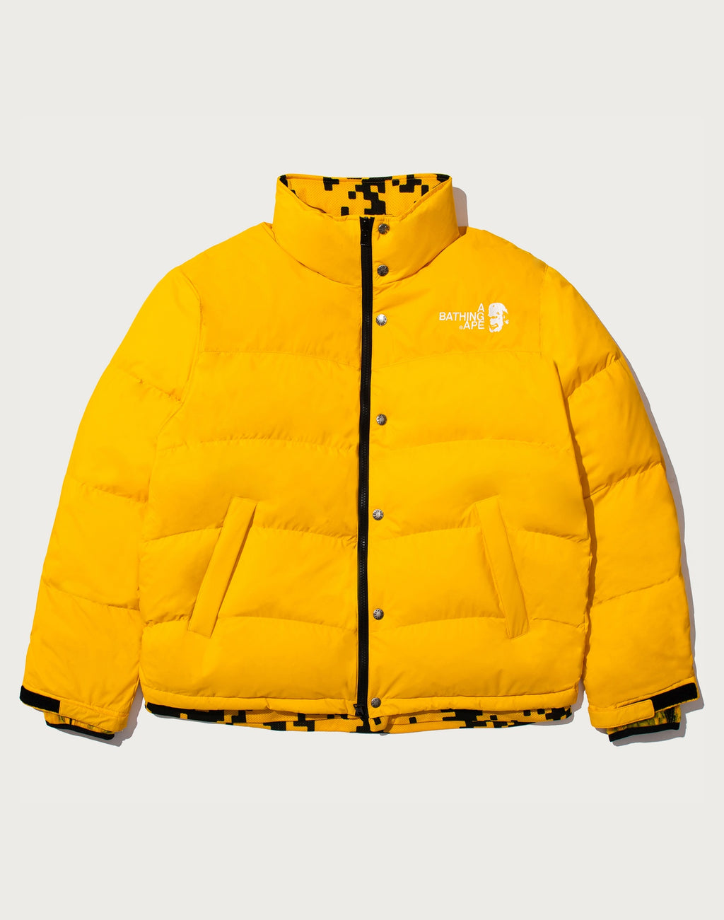 BAPE BY KAZUKI KURAISHI UAP CAMO REVERSIBLE DOWN JACKET MENS