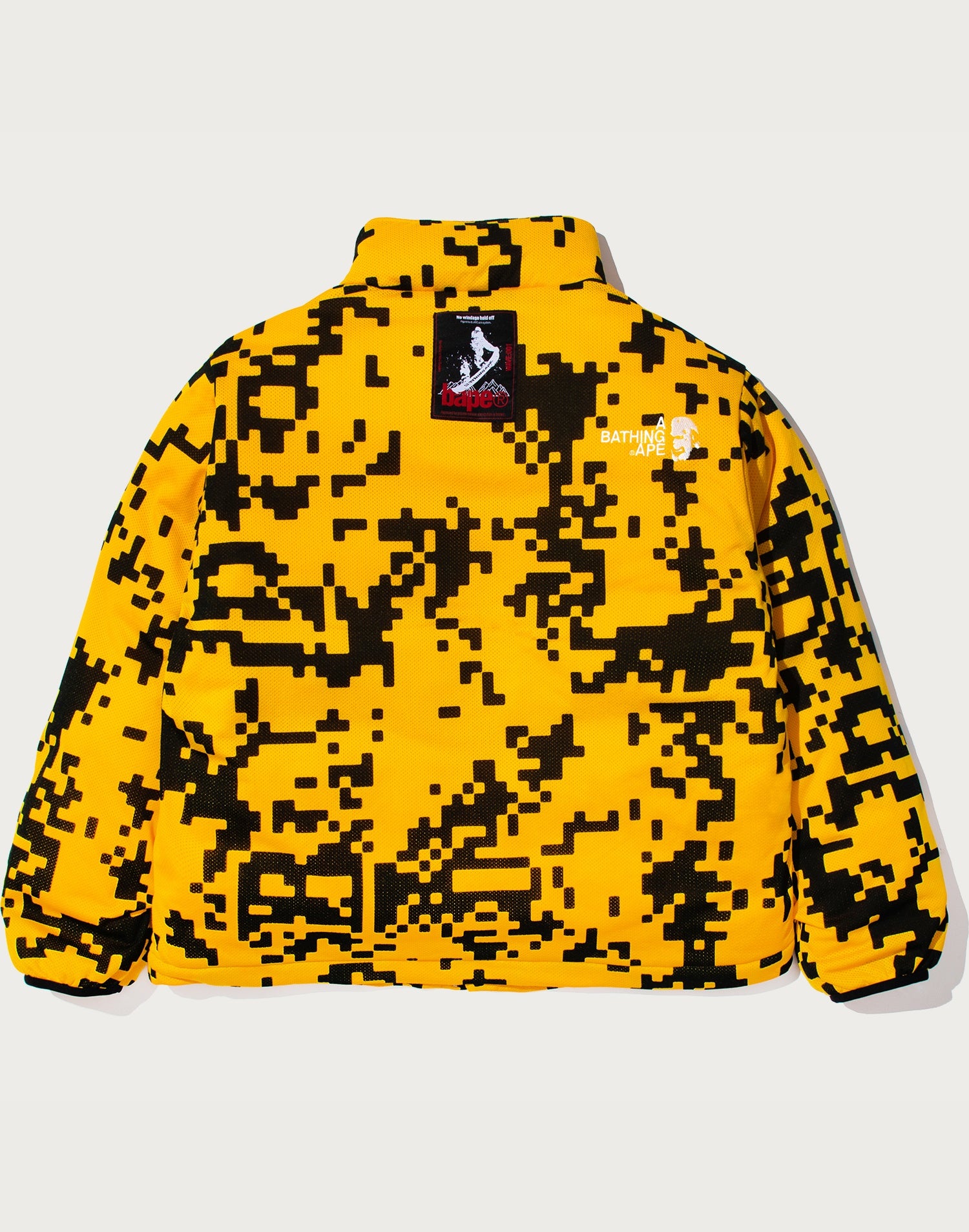 BAPE BY KAZUKI KURAISHI UAP CAMO REVERSIBLE DOWN JACKET MENS