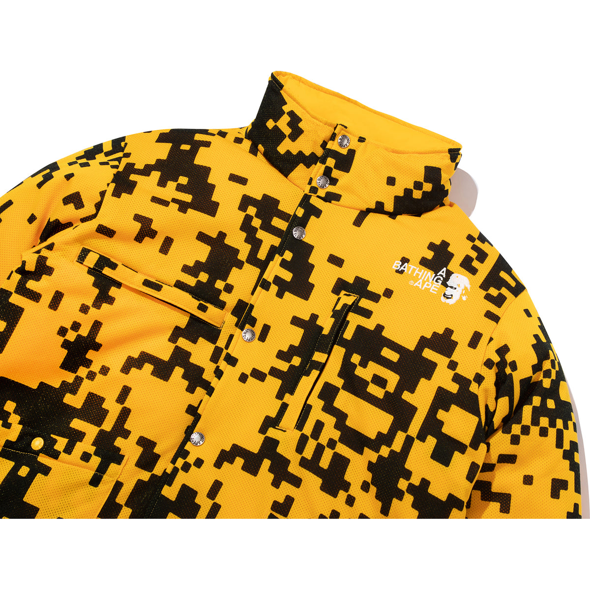 BAPE BY KAZUKI KURAISHI UAP CAMO REVERSIBLE DOWN JACKET MENS