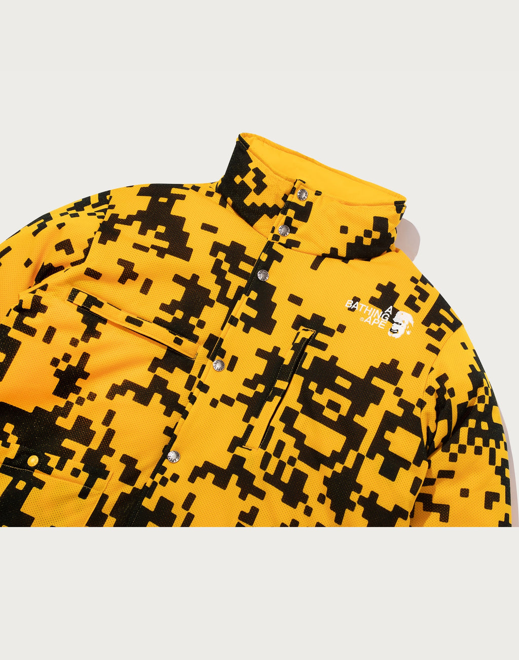 BAPE BY KAZUKI KURAISHI UAP CAMO REVERSIBLE DOWN JACKET MENS