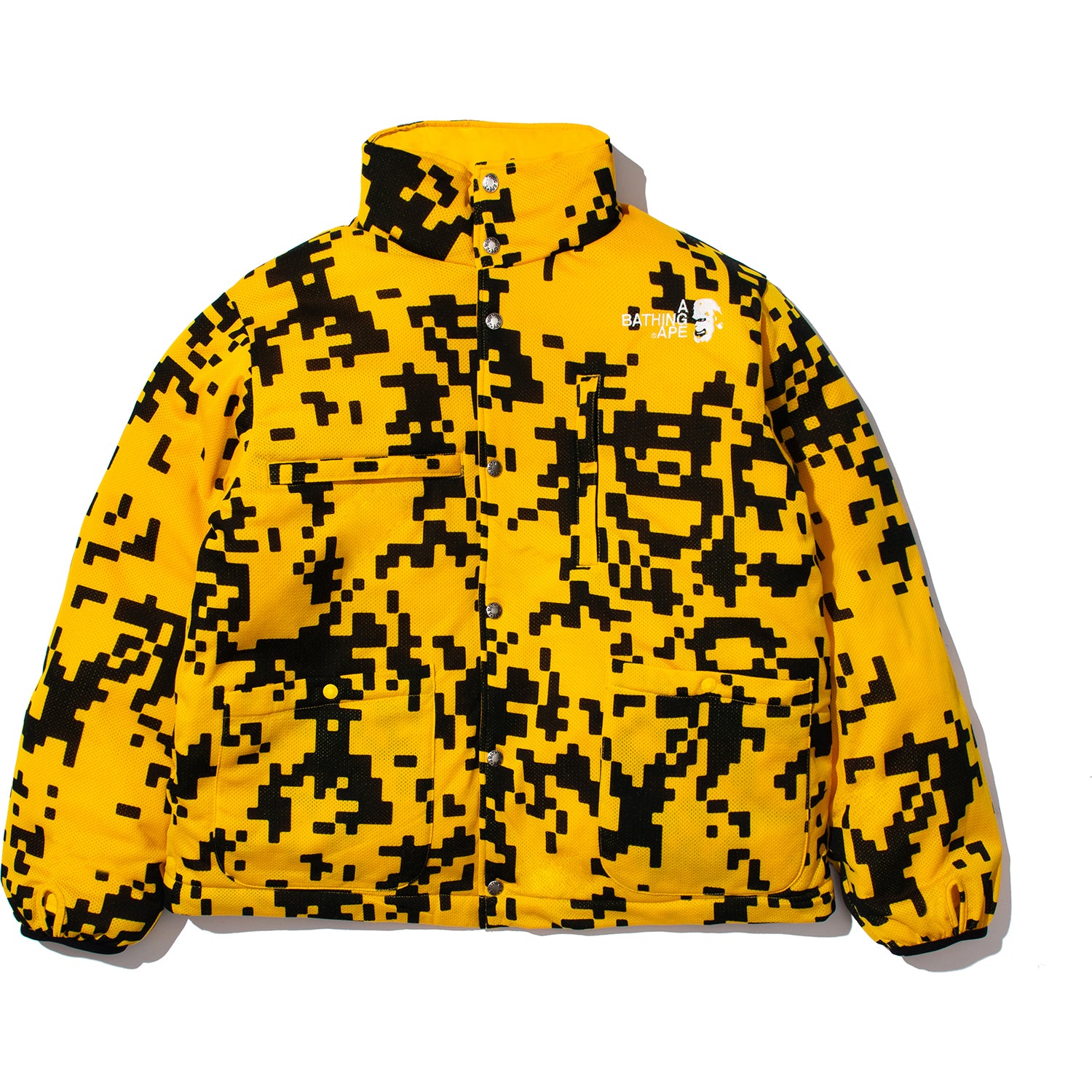 BAPE BY KAZUKI KURAISHI UAP CAMO REVERSIBLE DOWN JACKET MENS – us