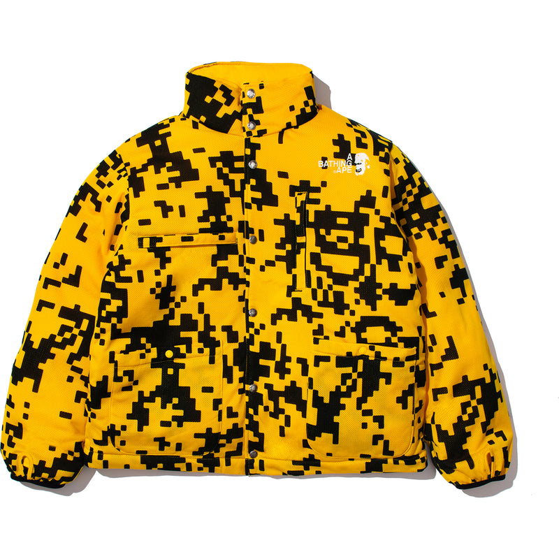 BAPE BY KAZUKI KURAISHI UAP CAMO REVERSIBLE DOWN JACKET MENS