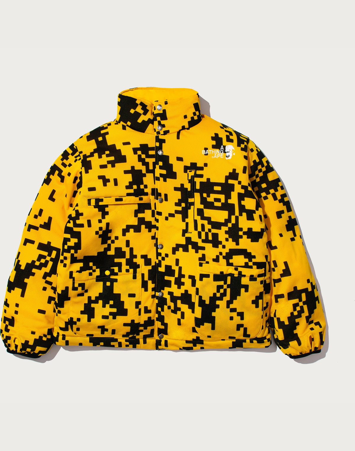 BAPE BY KAZUKI KURAISHI UAP CAMO REVERSIBLE DOWN JACKET MENS