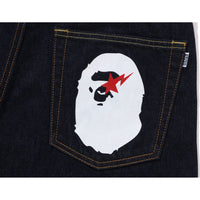 STA APE HEAD REGULAR FIT DENIM PANTS MENS